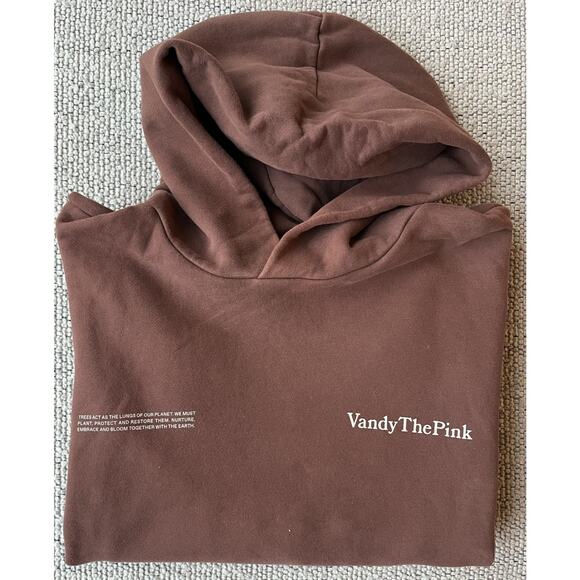 Men’s PANGAIA x Candy Flowers Hoodie Size Medium - Brown - Picture 9 of 10